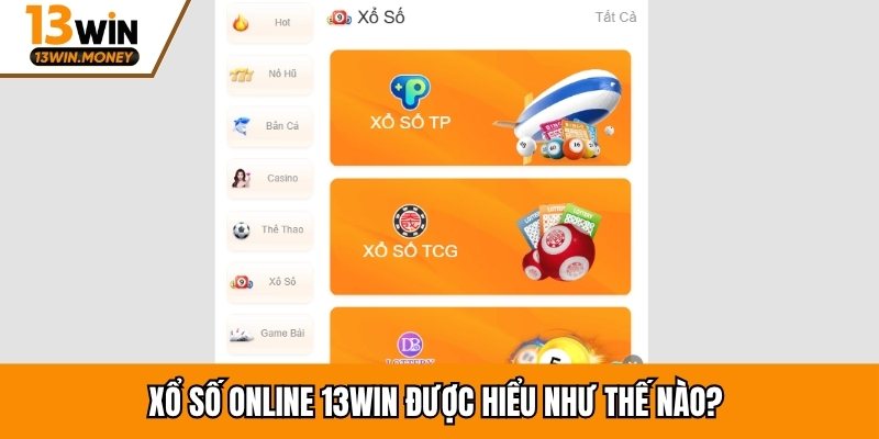 Xổ số 13win được hiểu như thế nào?